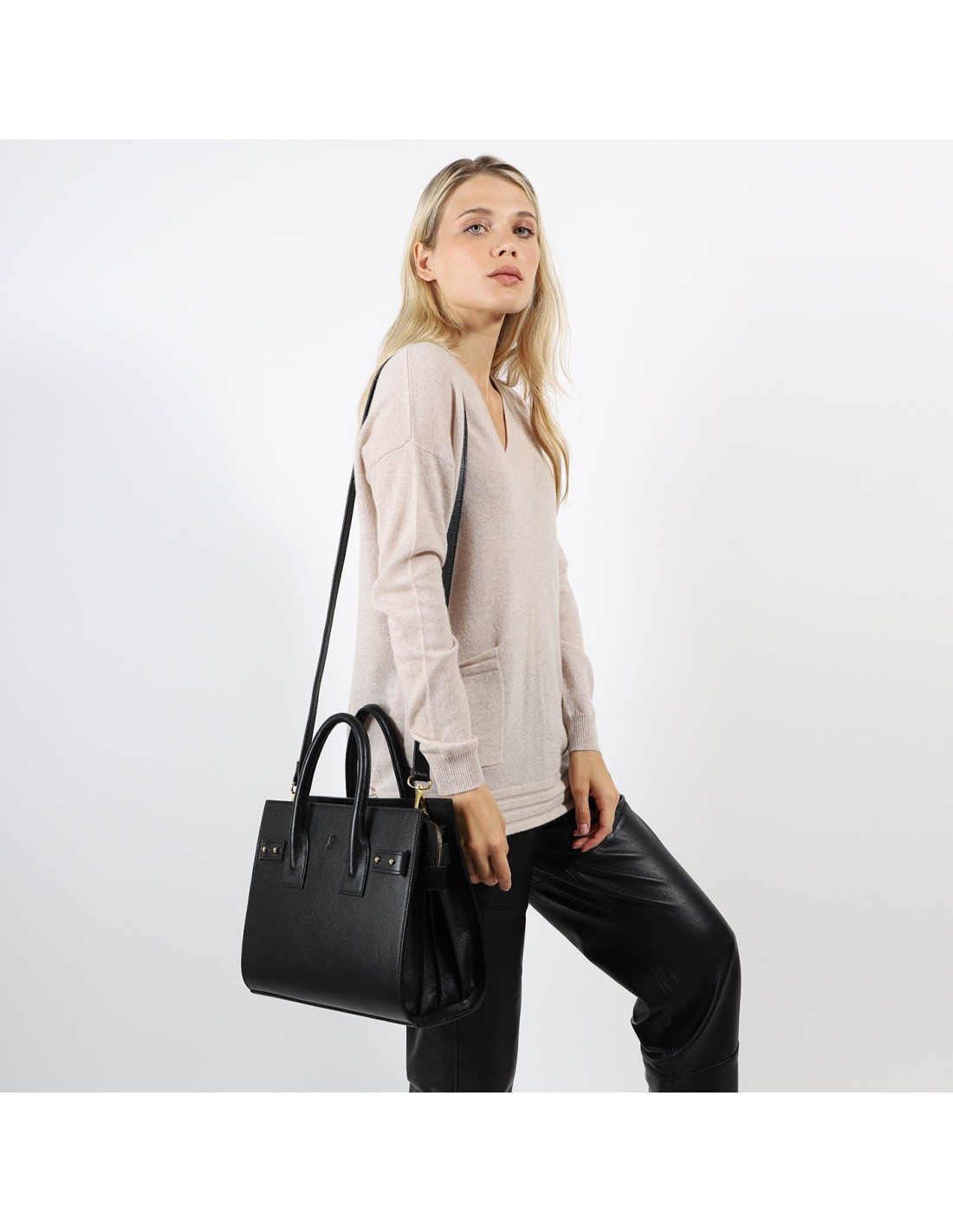 SAC CABAS «MADAME» Couleur NOIR Taille TU