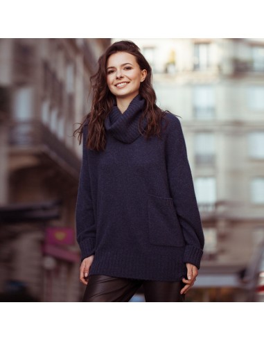 MAXI PULL COL ROULE