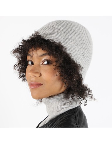 RIBBED HAT WITH LAPEL