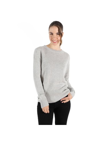 ROUND NECK SWEATER WIDE EDGE