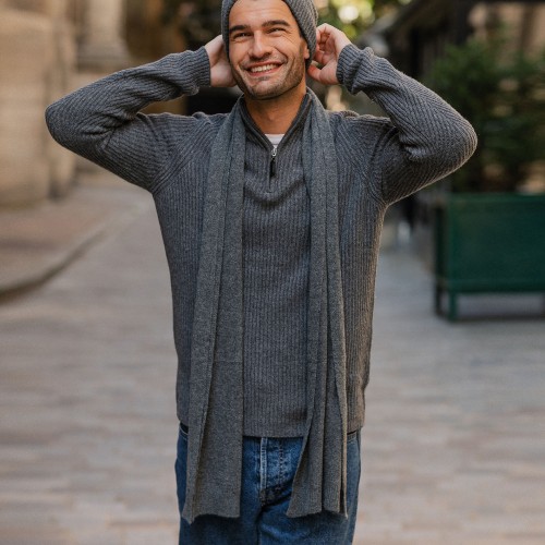 UNISEX KNITTED SCARF