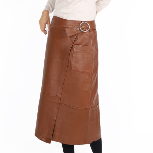 LEATHER WALLET SKIRT